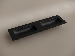 Раковина Ceramicanova Grace 160 CN7023MBwx двойная Черная матовая