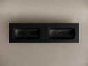 Раковина Ceramicanova Grace 160 CN7023MBwx двойная Черная матовая