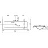 Раковина Ceramicanova Grace 120 CN7024 Белая