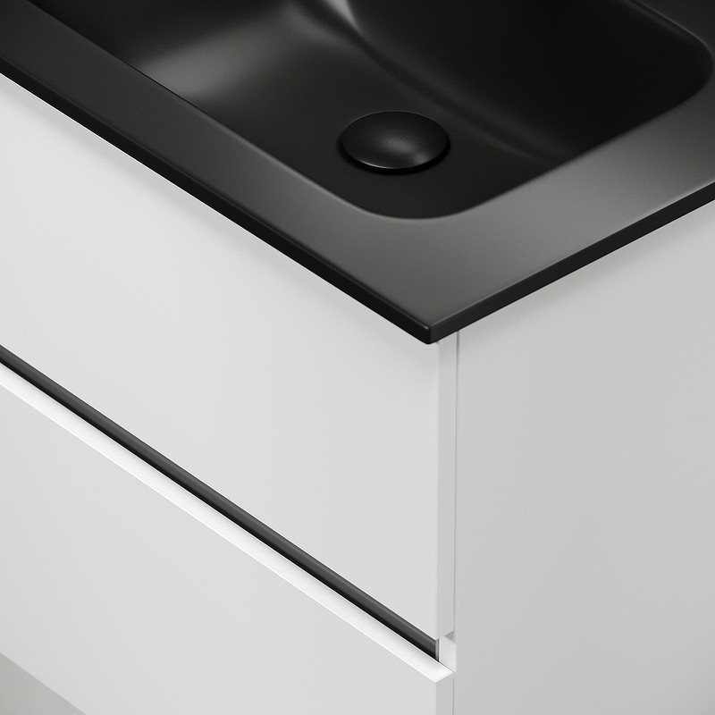 Тумба под раковину Sancos Urban 60 UR60W подвесная Белый глянец