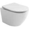 Комплект унитаза Ceramicanova Uno Rimless CN11001  с инсталляцией Geberit Duofix Sigma UP320 111.300.00.5 с сиденьем Микролифт