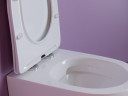 Комплект унитаза Ceramicanova Uno Rimless CN11001  с инсталляцией Geberit Duofix Sigma UP320 111.300.00.5 с сиденьем Микролифт