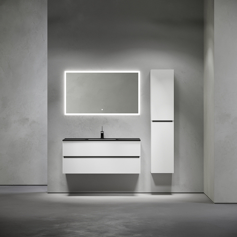 Тумба под раковину Sancos Urban 120 UR120-1W подвесная Белый глянец