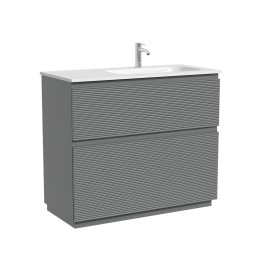 Тумба под раковину Sancos Folk Floor 99,5 FL100FRES цвет Ergraut soft