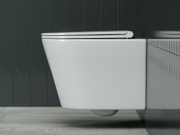 Унитаз Ceramicanova Forma CN3011 подвесной с сиденьем Микролифт