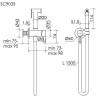 Гигиенический душ Sancos Etna SC9033BG Золото брашированное