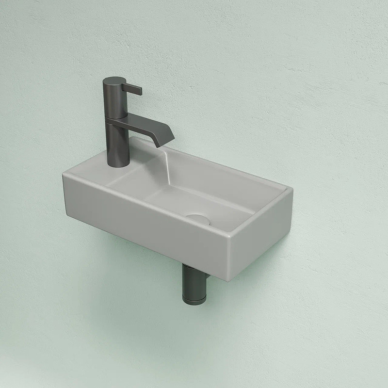 Раковина Ceramicanova Element 41 R CN6051RMH Антрацит матовый