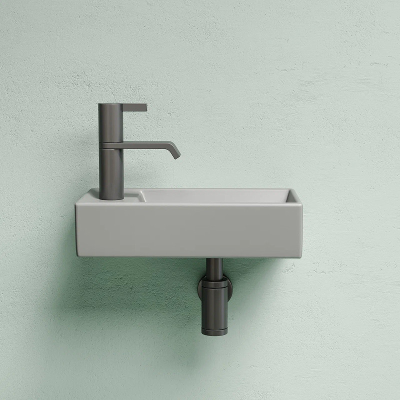 Раковина Ceramicanova Element 41 R CN6051RMH Антрацит матовый