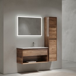 Тумба под раковину Sancos Marmi 1.0 100 R MR1.0100RECH подвесная Дуб чарльстон