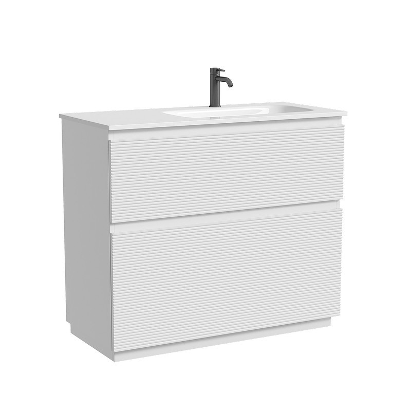 Тумба под раковину Sancos Folk Floor 99,5 FL100FRW цвет Bianco