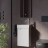 Тумба под раковину Sancos Mini 37 R MN35WR подвесная Белый глянец