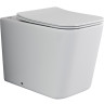 Унитаз Ceramicanova Cubic CN1809 приставной с сиденьем Микролифт