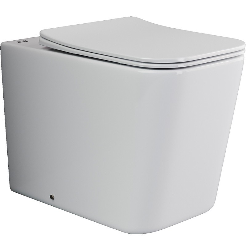 Унитаз Ceramicanova Cubic CN1809 приставной с сиденьем Микролифт