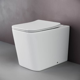 Унитаз Ceramicanova Cubic CN1809 приставной с сиденьем Микролифт