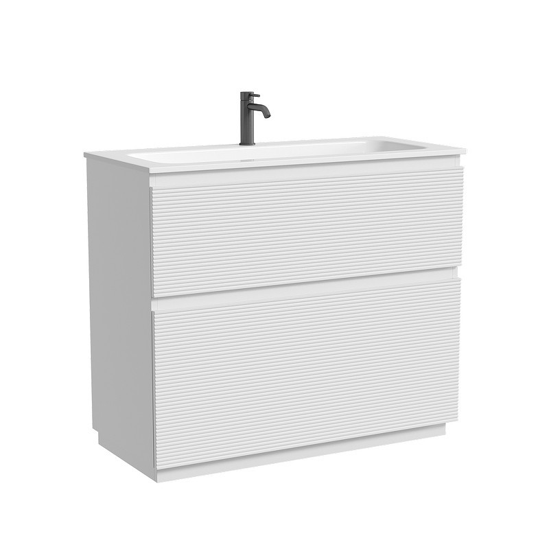 Тумба под раковину Sancos Folk Floor 99,5 FL100FW цвет Bianco