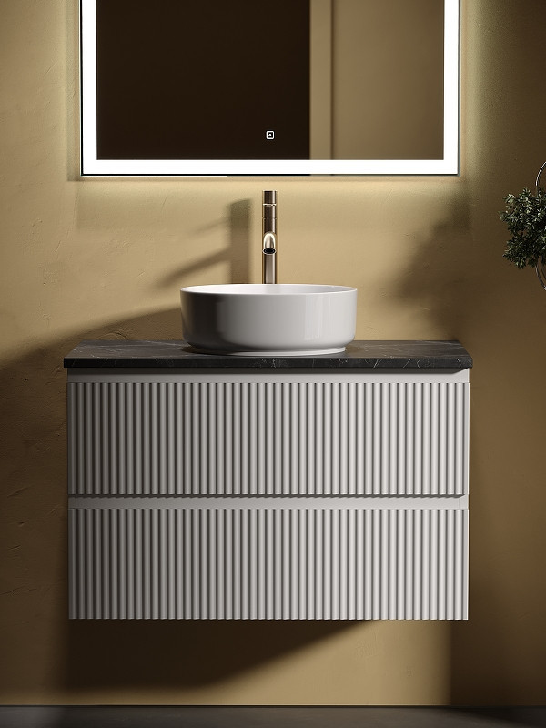 Тумба под раковину Sancos Snob R 100 SNR100W подвесная Bianco