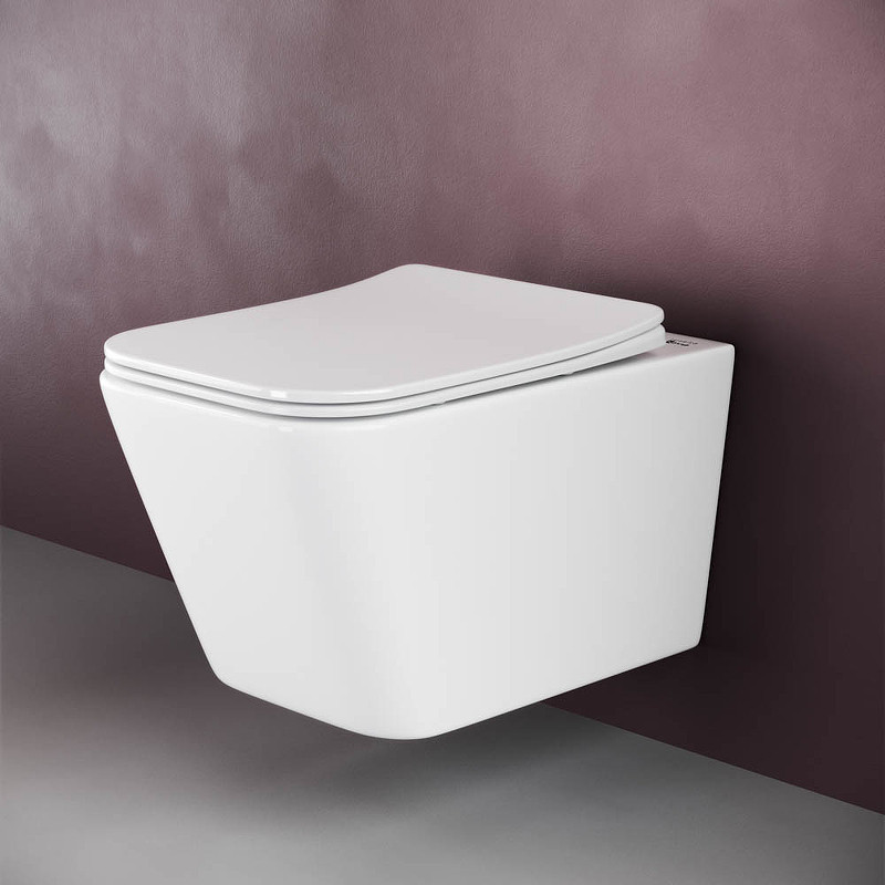Унитаз Ceramicanova Metric CN3007 подвесной с сиденьем Микролифт