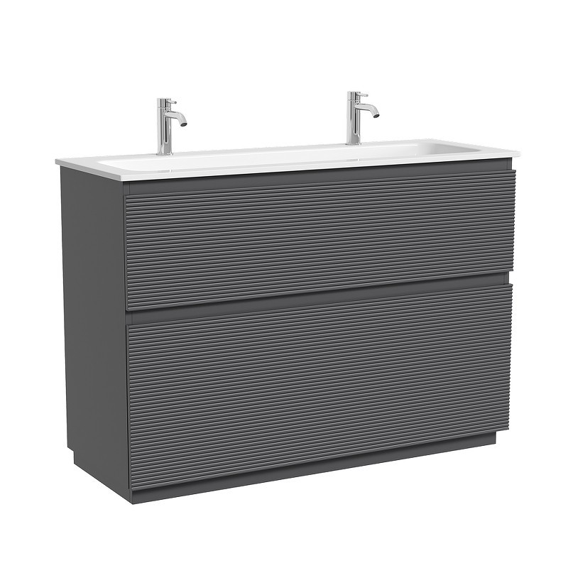 Тумба под раковину Sancos Folk Floor 119 FL120FGS цвет Grey soft