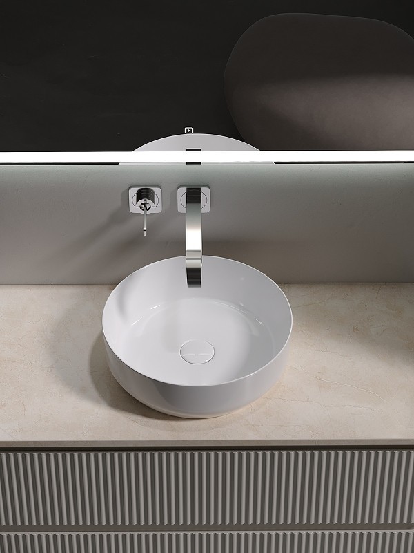Тумба под раковину Sancos Snob R 100 SNR100CE подвесная Beige Soft