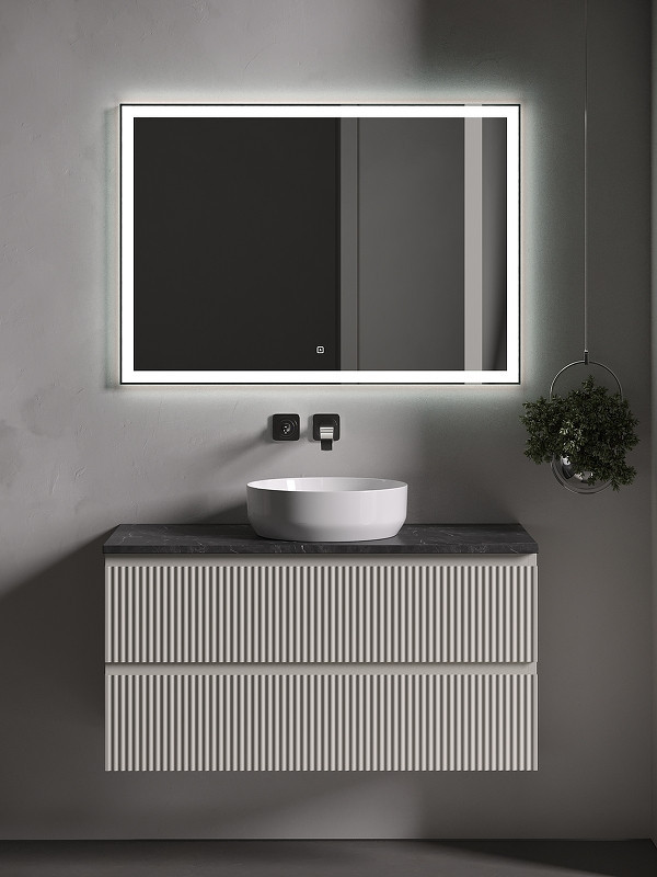 Тумба под раковину Sancos Snob R 100 SNR100CE подвесная Beige Soft
