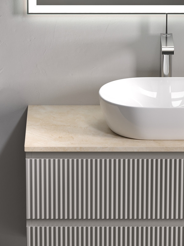 Тумба под раковину Sancos Snob R 100 SNR100CE подвесная Beige Soft