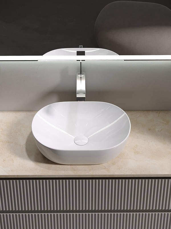 Тумба под раковину Sancos Snob R 100 SNR100CE подвесная Beige Soft