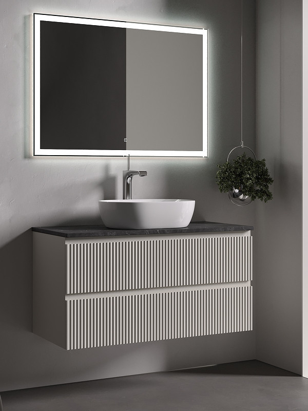 Тумба под раковину Sancos Snob R 100 SNR100CE подвесная Beige Soft
