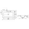 Раковина Ceramicanova GRACE 101 CN7013MC цвет Капучино матовый