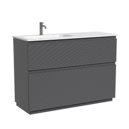 Тумба под раковину Sancos Folk Floor 119 FL120FLGS цвет Grey soft