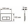 Комплект унитаза Ceramicanova Uno Rimless CN11001 с инсталляцией WellWant Standart 50 WWISI111BB