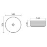 Раковина-чаша Ceramicanova Element 36 CN6073MH Антрацит матовый