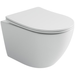 Унитаз Ceramicanova Uno CN11001T Белый с сиденьем Микролифт