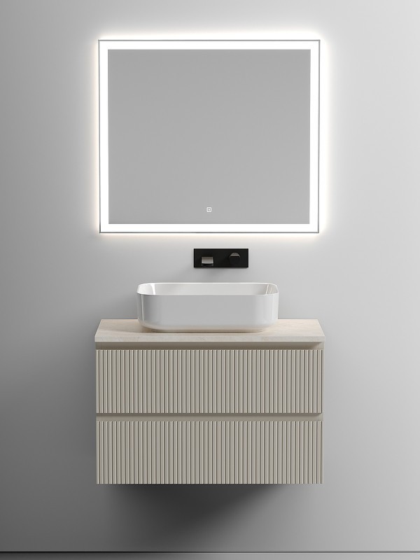 Тумба под раковину Sancos Snob T 80 SNT80CE подвесная Beige Soft