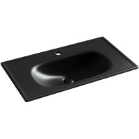 Раковина Ceramicanova Sabo 80 CN13002MB Черная матовая
