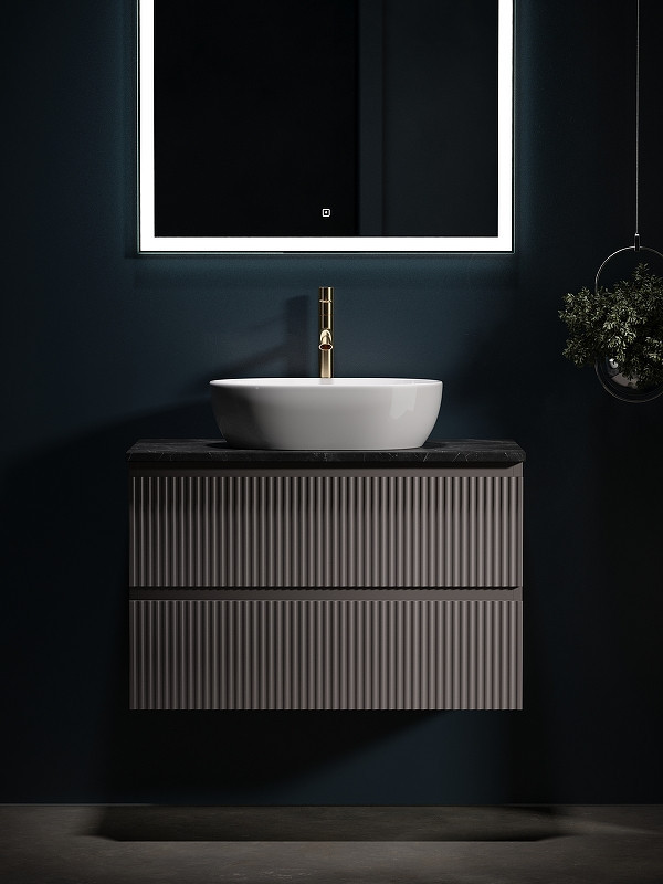 Тумба под раковину Sancos Snob R 80 SNR80SM подвесная Doha Soft