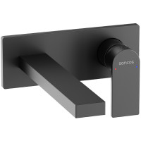 Смеситель для раковины Sancos Studio SC9017MB черный матовый