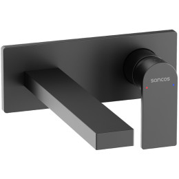 Смеситель для раковины Sancos Studio SC9017MB черный матовый