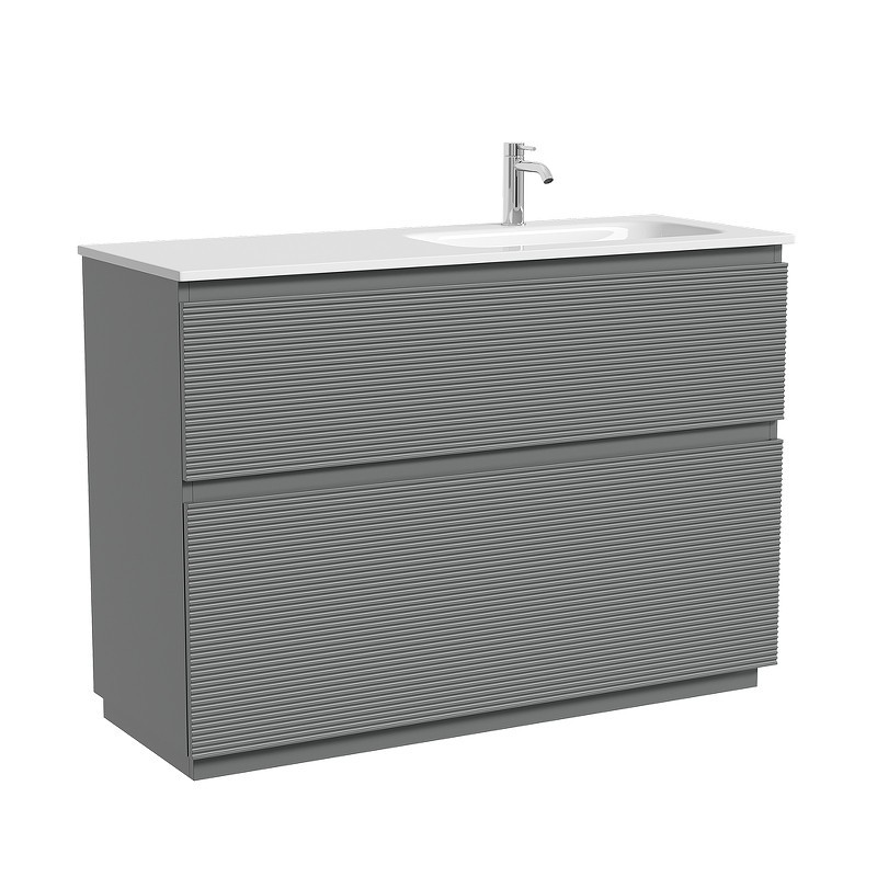 Тумба под раковину Sancos Folk Floor 119 FL120FRES цвет Ergraut soft