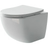 Комплект унитаза Ceramicanova Forma CN3009 с инсталляцией Grohe Rapid SL 38811KF0 с сиденьем Микролифт и Черной матовой клавишей смыва