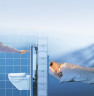 Комплект унитаза Ceramicanova Forma CN3009 с инсталляцией Grohe Rapid SL 38811KF0 с сиденьем Микролифт и Черной матовой клавишей смыва