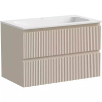 Тумба под раковину Sancos Snob R 80 SNR80CE подвесная Beige Soft