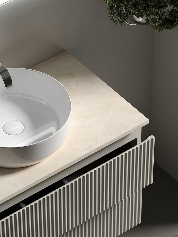 Тумба под раковину Sancos Snob R 80 SNR80CE подвесная Beige Soft