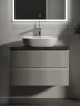 Тумба под раковину Sancos Snob R 80 SNR80CE подвесная Beige Soft