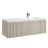 Тумба под раковину Sancos Snob R 1.0 100 R SNR1.0100RCE подвесная цвет Beige Soft