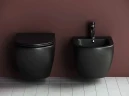 Комплект унитаза с инсталляцией Ceramicanova Metropol CN4002MB_1001B_1000 с сиденьем Микролифт и Черной матовой клавишей смыва