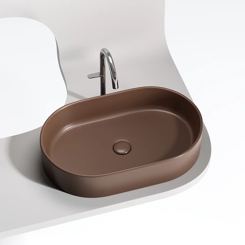Раковина-чаша Ceramicanova Element 61 CN6048MDB Темно-коричневая матовая