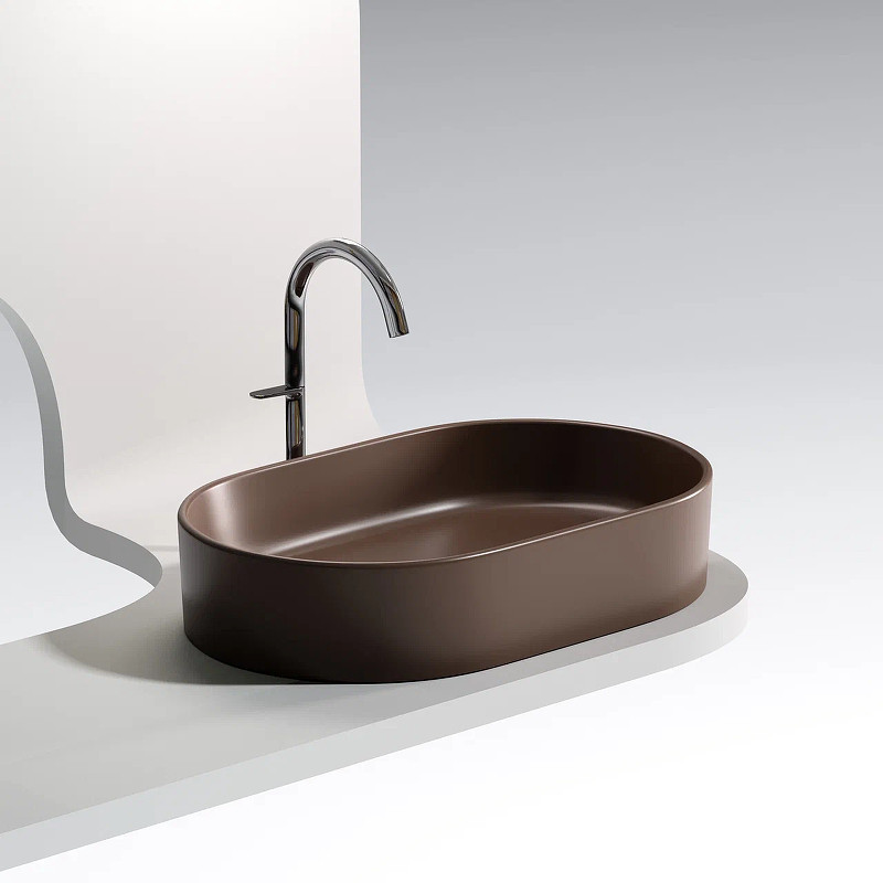 Раковина-чаша Ceramicanova Element 61 CN6048MDB Темно-коричневая матовая