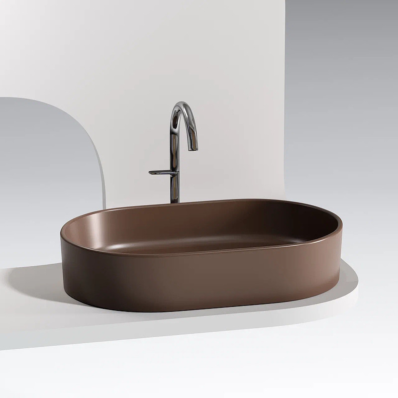 Раковина-чаша Ceramicanova Element 61 CN6048MDB Темно-коричневая матовая