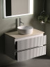 Тумба под раковину Sancos Snob R 80 SNR80W подвесная Bianco