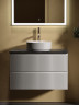 Тумба под раковину Sancos Snob R 80 SNR80W подвесная Bianco